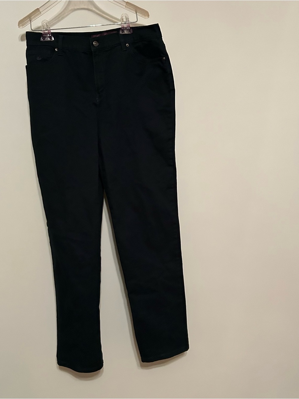 Gloria Vanderbilt Dark Green Straight Leg Jeans